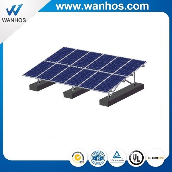 100% Anodized Aluminum Structure Solar Pv Ground Mounting Systems