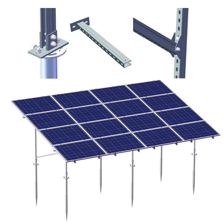 Solpanelmallmonteringsställ