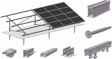 Monteringsfästen för solpanel