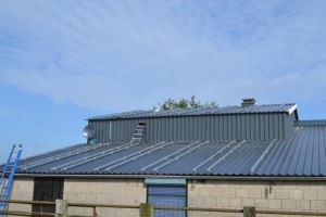 Aluminiumprofil Solar Home Roofing Installed