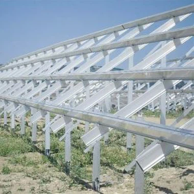 Hotdjupad Galvaniserad C Stål Solar Ground Mounting Racking