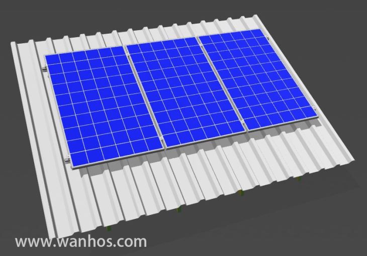 Solar Metal Roof Railless monteringsfästen