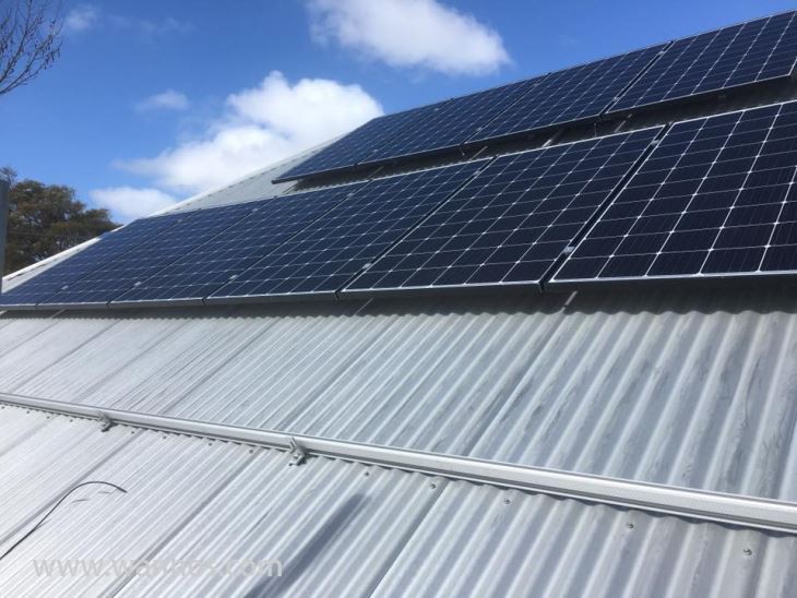 Solar Metal Roof Railless Mounting Brackets PV Rooftop Structure